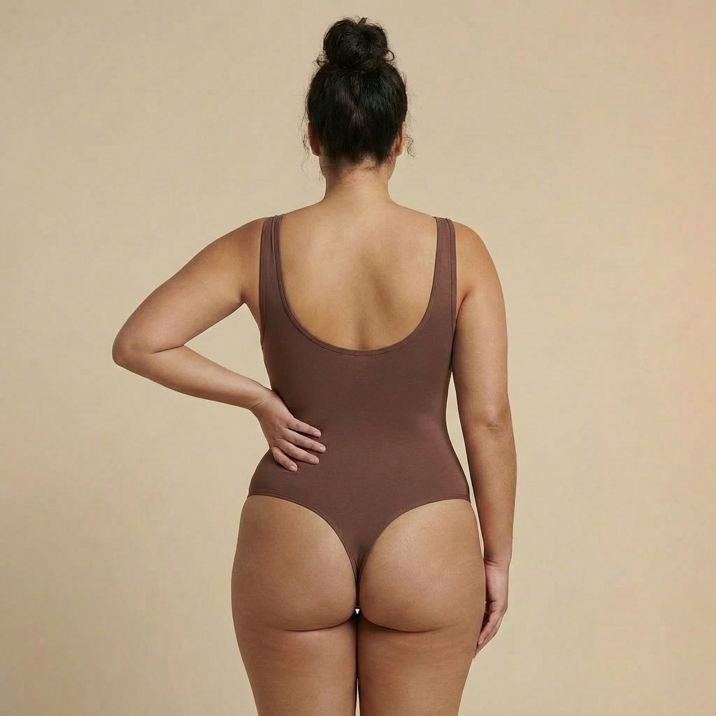 ISABELLA_Shaping_Bodysuit_Braun_hinten