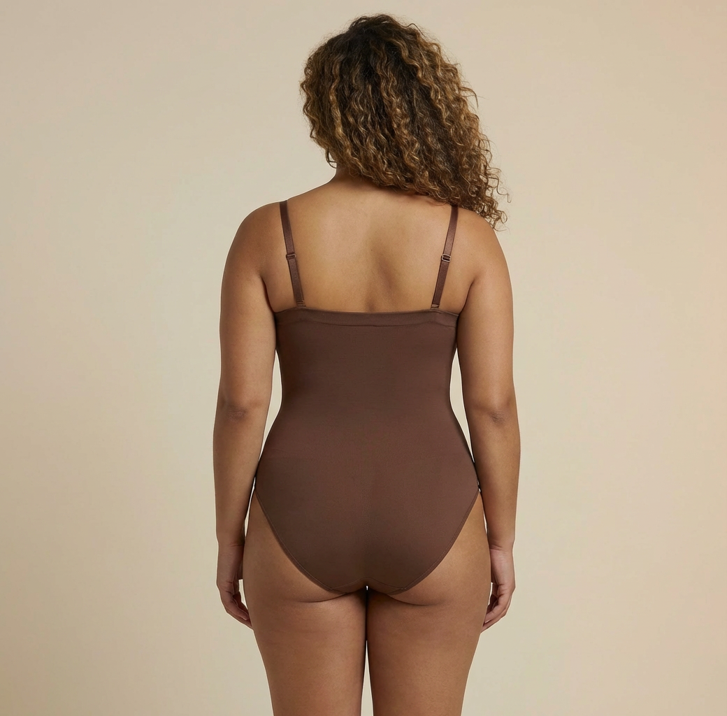 AURORA_Shaping_Bodysuit_Braun_hinten