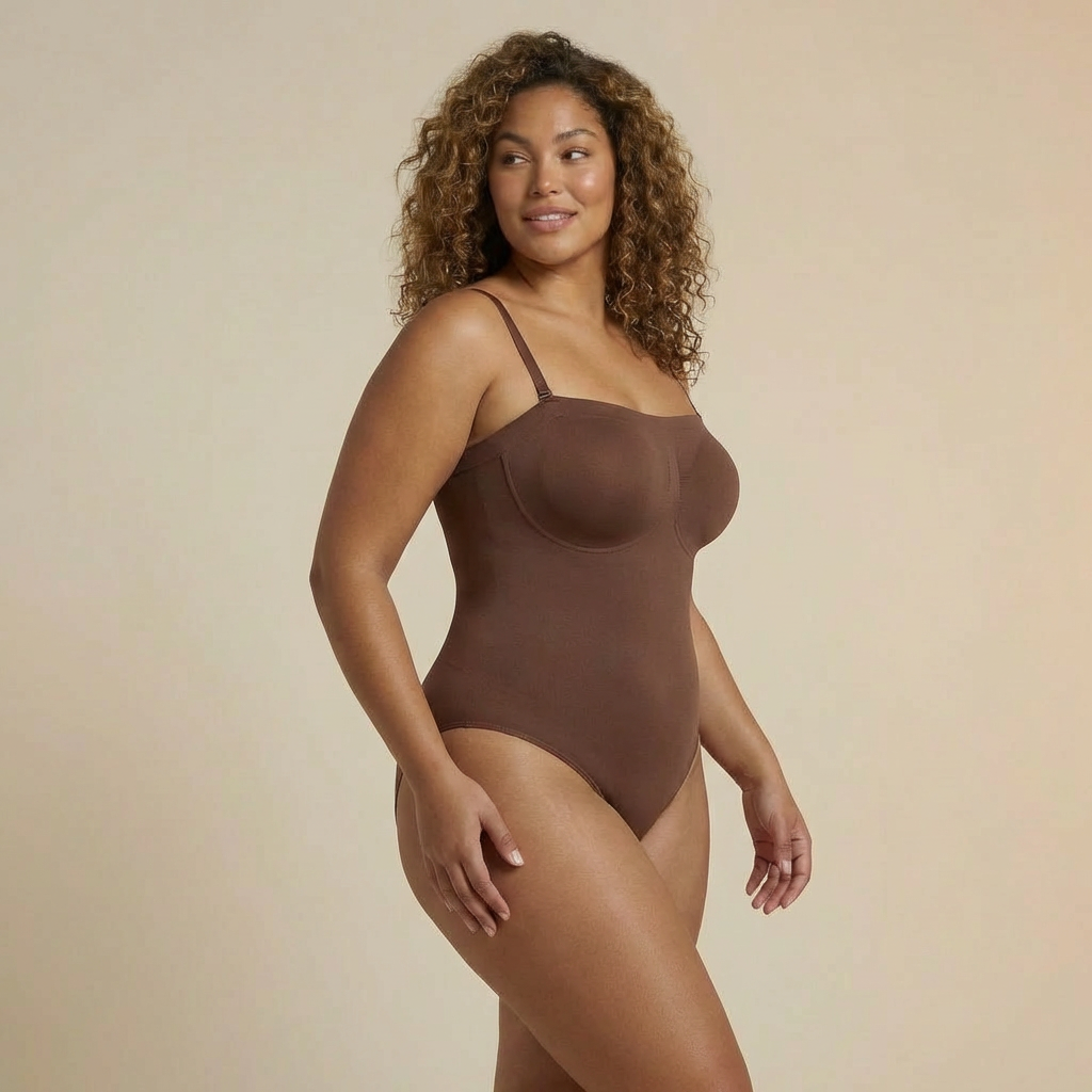 AURORA_Shaping_Bodysuit_Braun_vorne