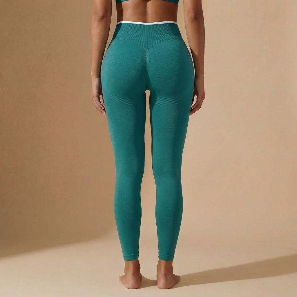 IRINA_Bootylift_Leggings_Green_Back1