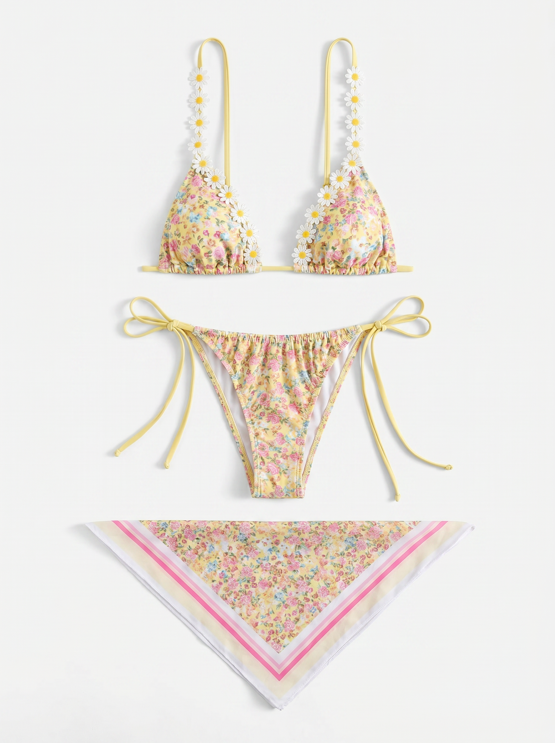 ROSITA™️ Floral 3 Piece Bikini