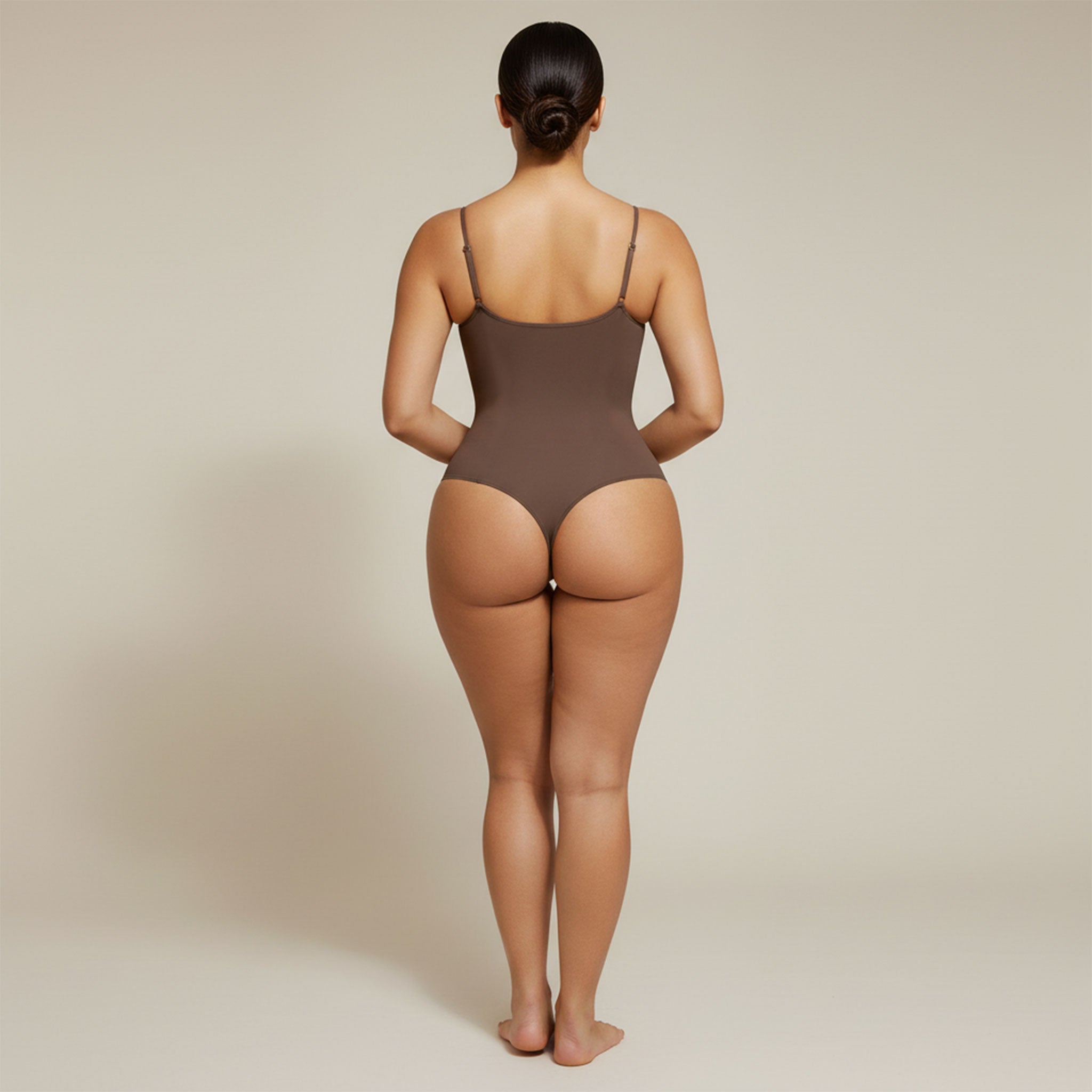 SERENA™️ Seamless Bodysuit Thong-Back