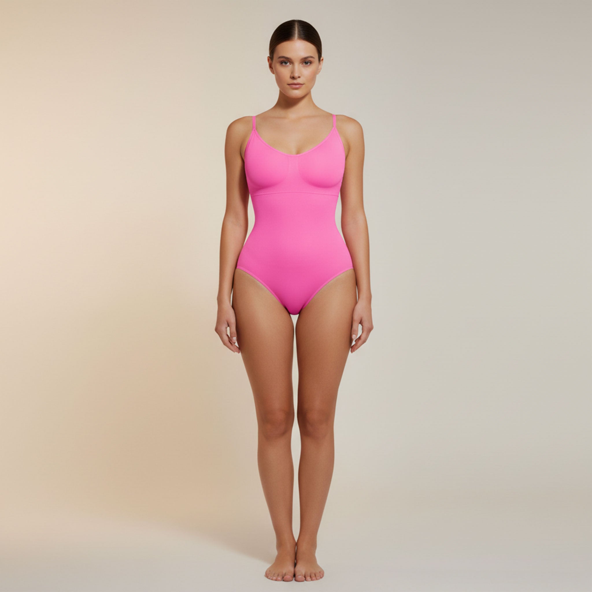 SERENA™️ Seamless Bodysuit Thong-Back