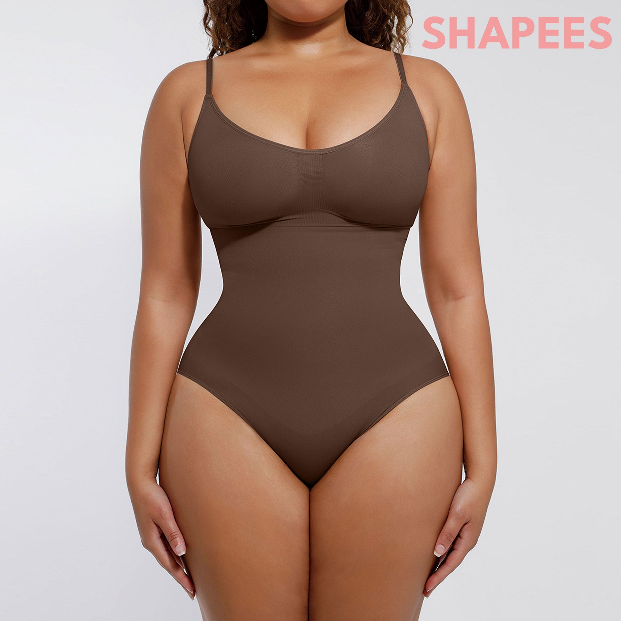 SERENA™️ Seamless Bodysuit Thong-Back