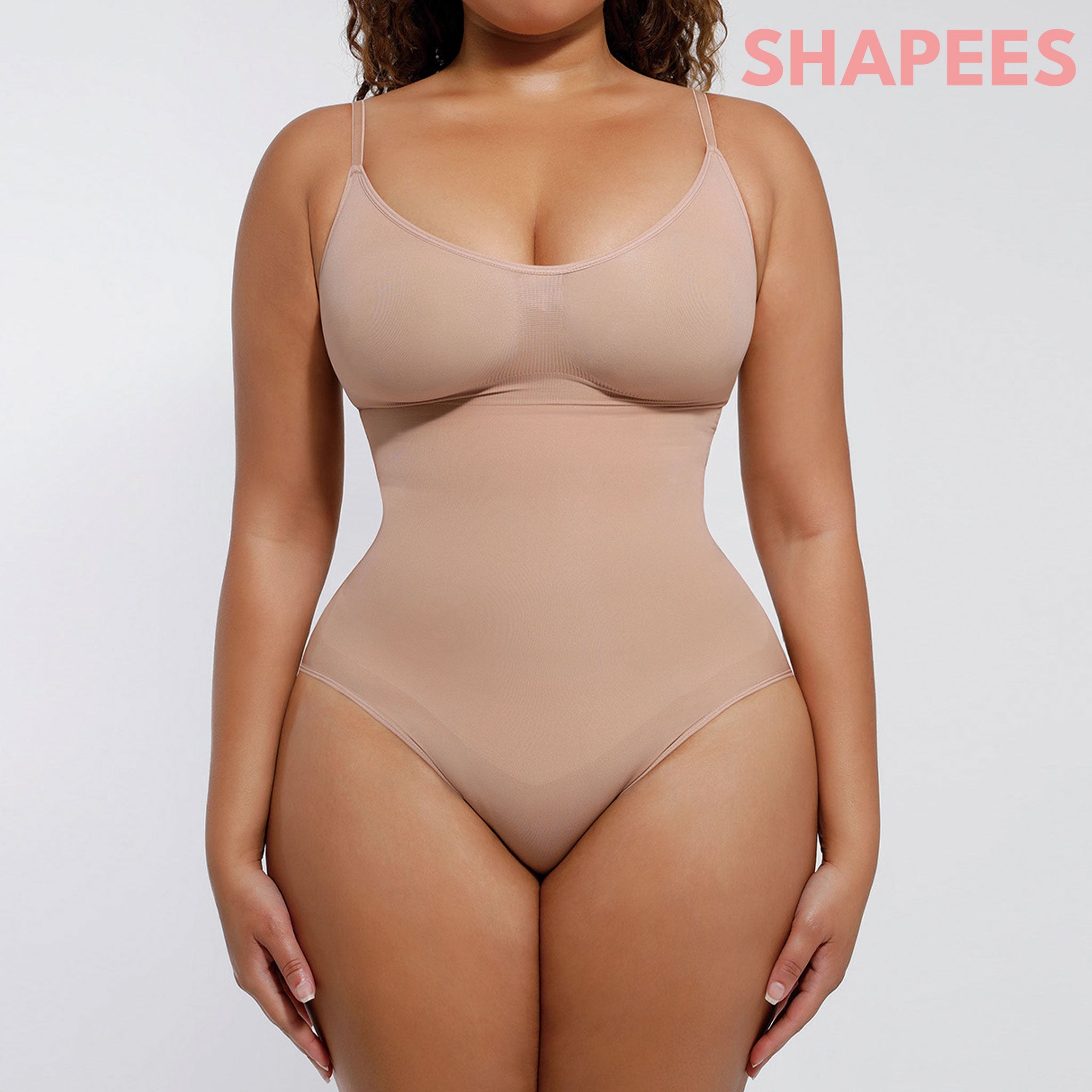 SERENA™️ Seamless Bodysuit Thong-Back