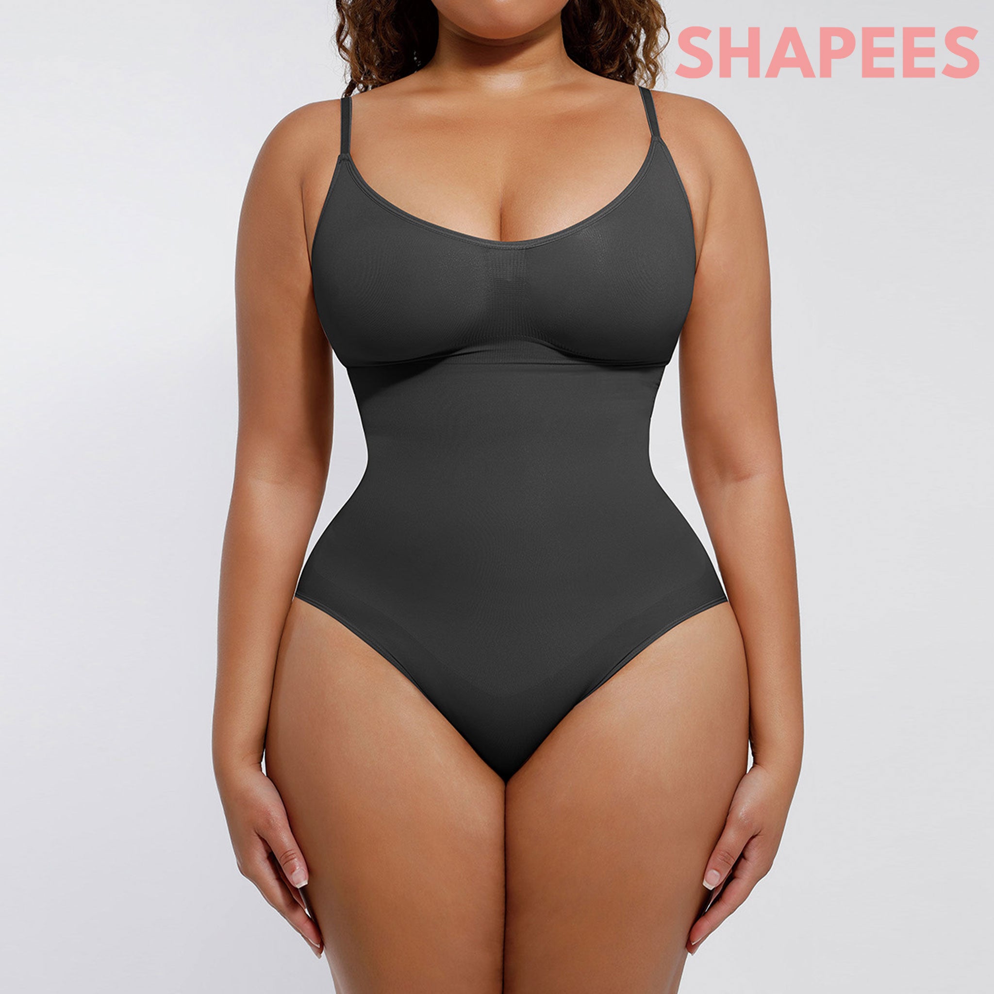 SERENA™️ Seamless Bodysuit Thong-Back