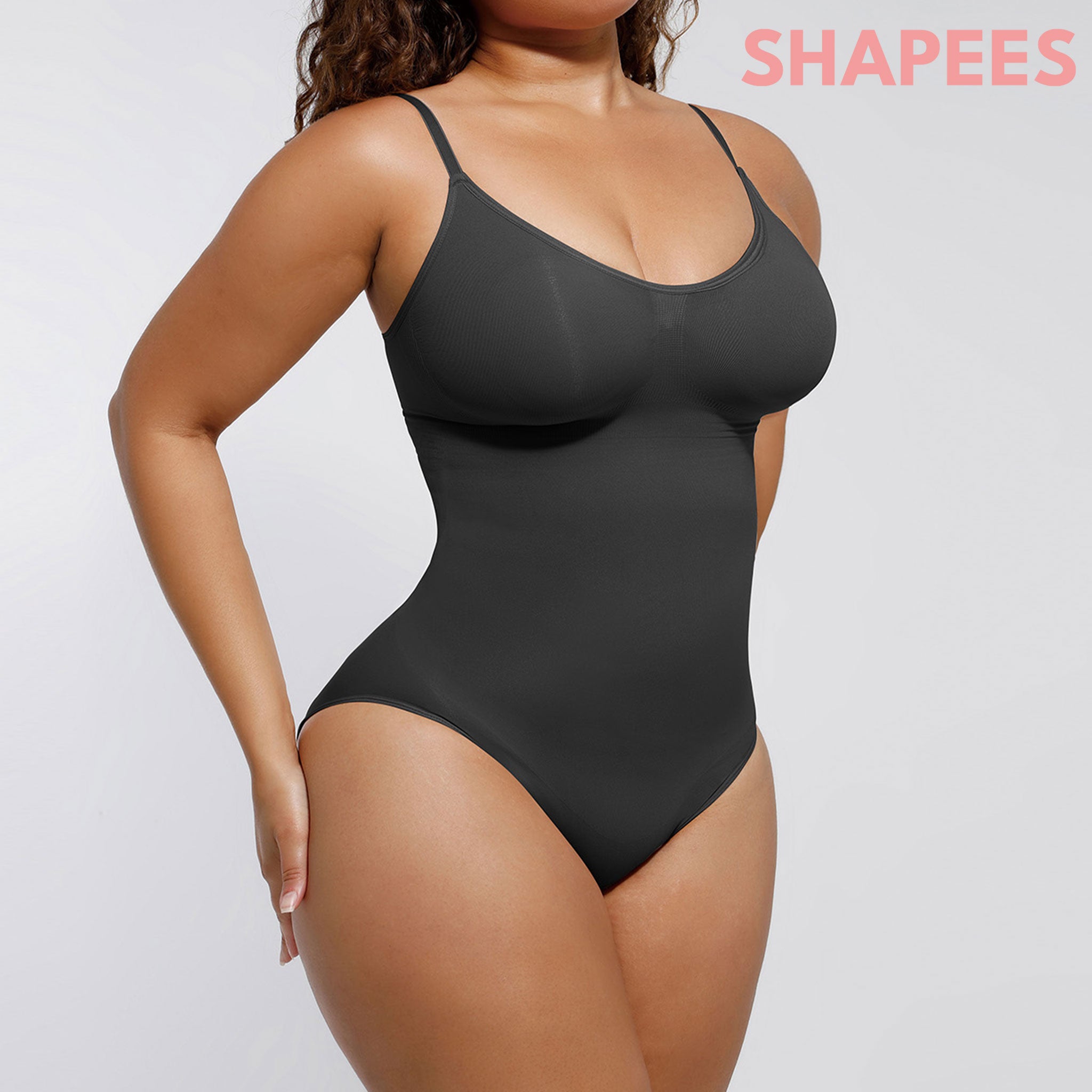 SERENA™️ Seamless Bodysuit Thong-Back