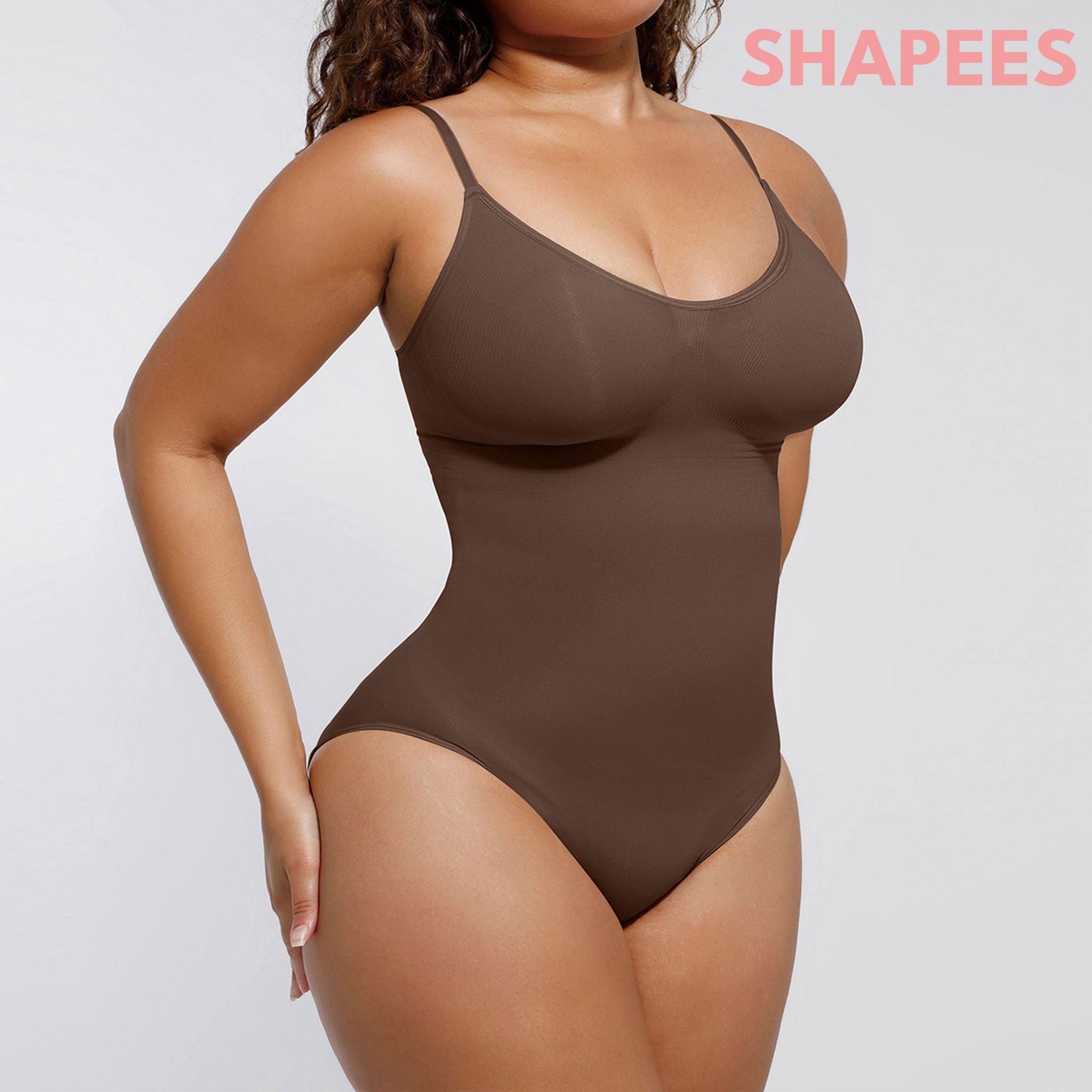 SERENA™️ Seamless Bodysuit V-Back