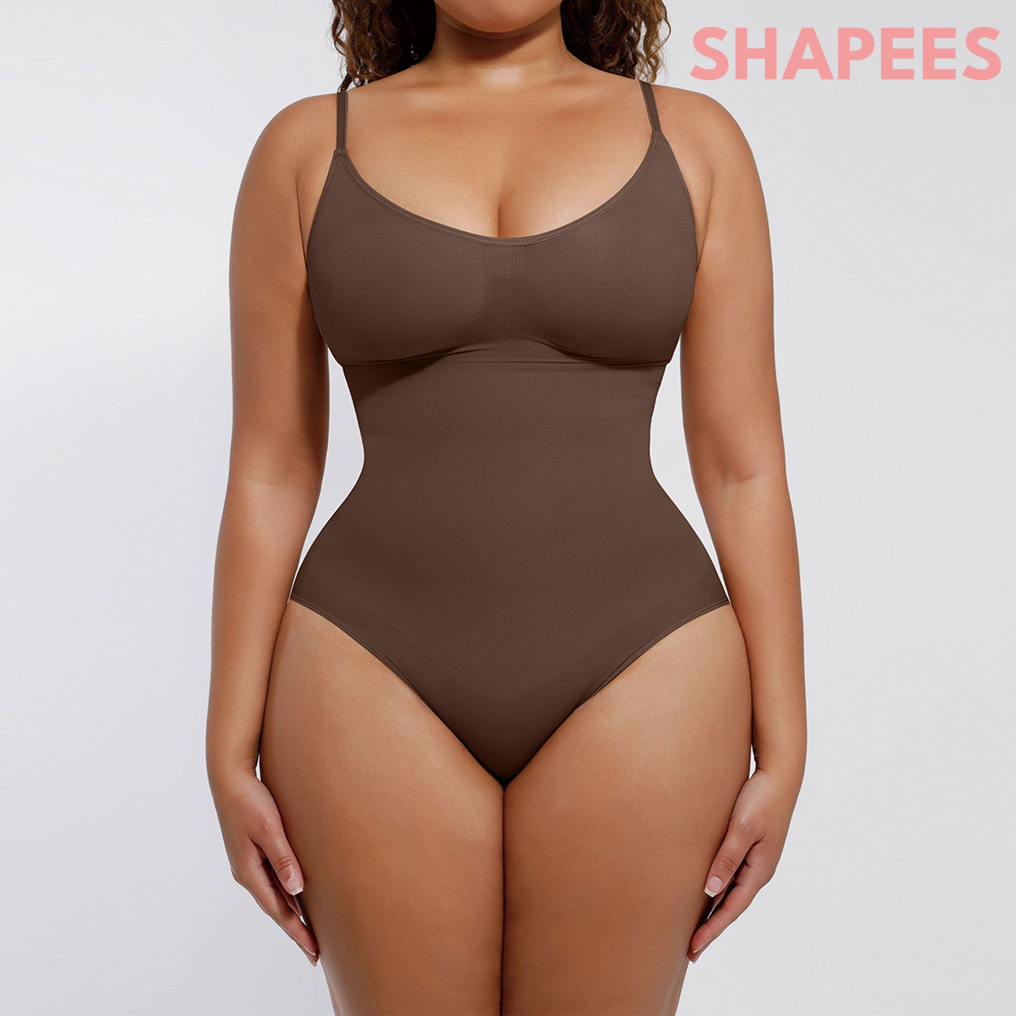 SERENA™️ Seamless Bodysuit V-Back