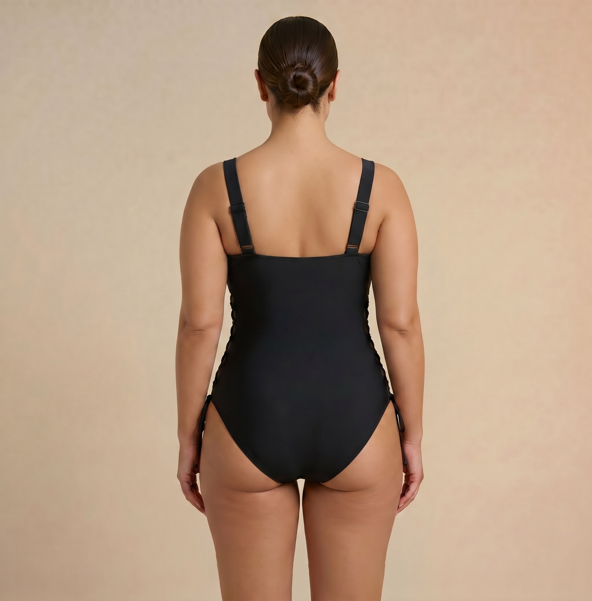 SELINA™ One-Piece Corset Effect Swimsuit